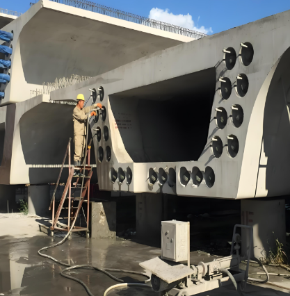 黄山压浆料施工流程及注意事项